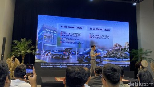 BYD Bikin Posko Mudik, Ini Daftar Lokasinya