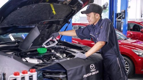 Pemilik Mazda Merapat! Mudik Tahun Ini, Bengkel Resmi Mazda Bagikan Oli Gratis