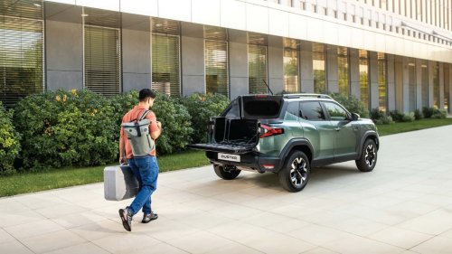 Der Dacia Duster ist zum Pick-up mit Mikro-Ladefläche mutiert