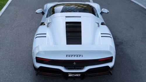 Ferrari rinde homenaje al legendario F40 con un llamativo ejemplar único