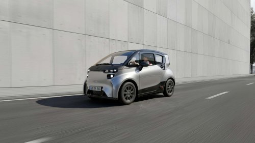 À quoi ressemble la microcar électrique à l'autonomie et à la consommation record ?