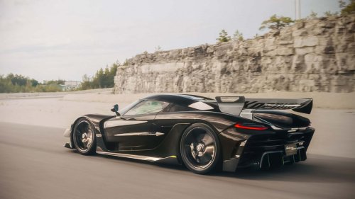 Une Koenigsegg Jesko Attack repérée à Milan