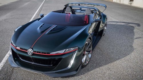 VW Resurrects The Twin-Turbo V6 Golf GTI Roadster That Never Was