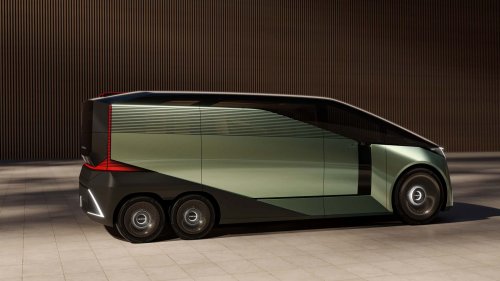 Lexus LS Concept: monovolumen premium de seis ruedas