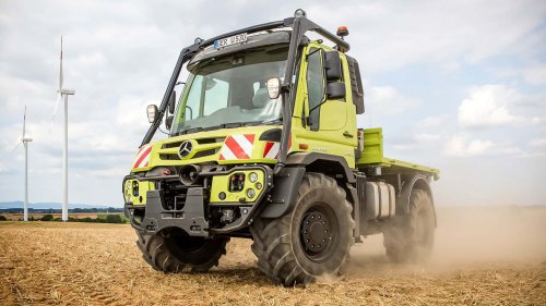Drei neue Unimog für die Landwirtschaft
