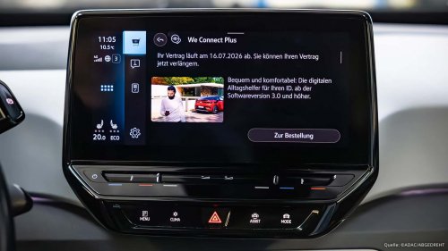 ADAC warnt vor Extrakosten durch Abos im Auto