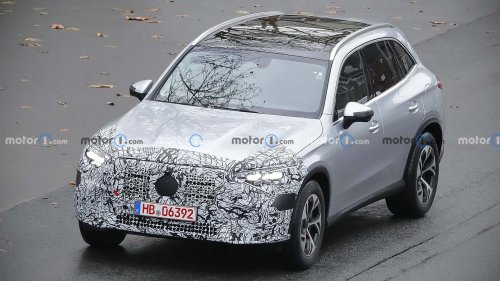 Mercedes GLC erstmals mit Facelift erwischt
