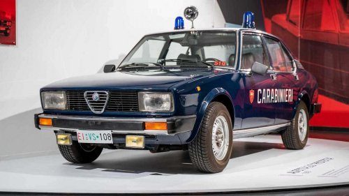 Inilah Semua Alfa Romeo Milik Carabinieri