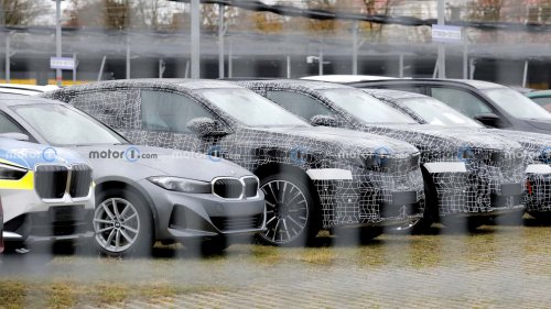BMW iX4 (2026) erstmals als Erlkönig erwischt