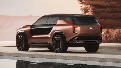 The Mitsubishi Elevance Concept Is a Quad-Motor SUV With a Gas Engine