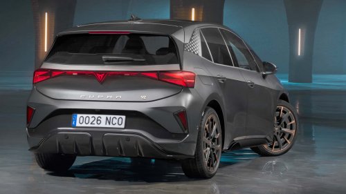 Volkswagen's Cupra Born Electric Hot Hatch Gets More Buttons
