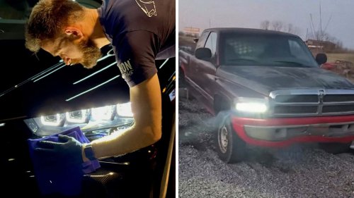 Headlight Goes Out In Man’s Dodge. Then He Heads To Harbor Freight: ‘I Know A Guy Who Will Slap An Inspection Sticker On It’