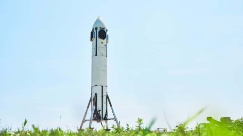 Honda présente... une fusée spatiale