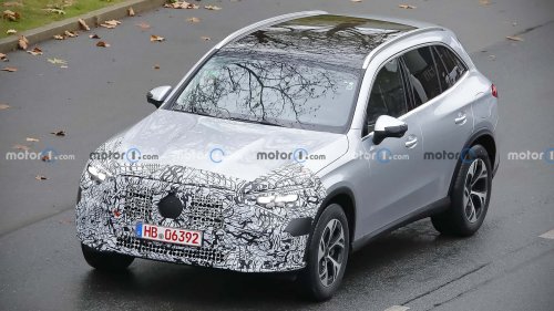Mercedes GLC erstmals mit Facelift erwischt