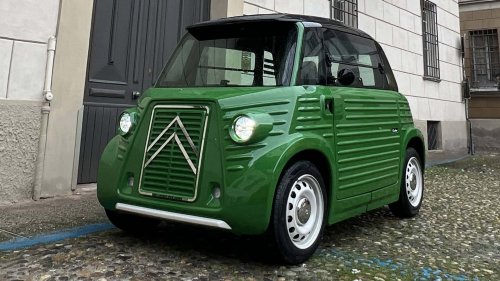 17.120 €, muy retro y eléctrico: quiere parecerse al Citroën 2CV, pero se conduce desde los 15 años