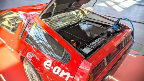 Dieser DeLorean DMC-12 ist in jeder Hinsicht ungewöhnlich