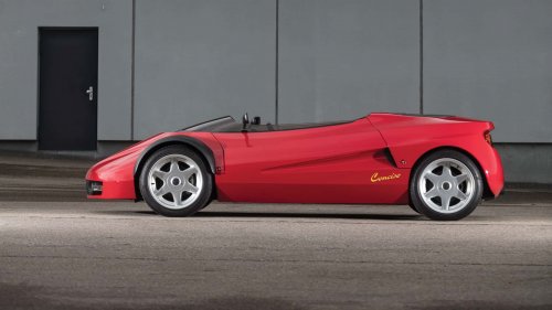 El Ferrari que provenía de otra dimensión