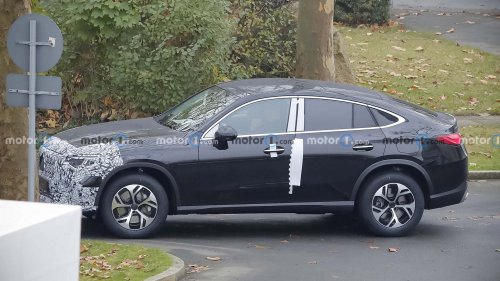 Mercedes GLC erstmals mit Facelift erwischt