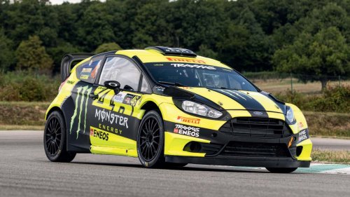 La Ford Fiesta RS WRC de Valentino Rossi est à vendre