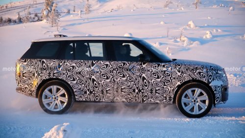 Range Rover mit dezentem Facelift für 2027 erwischt