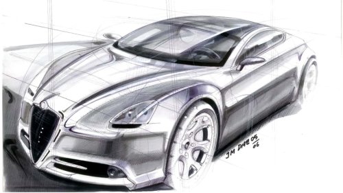 Sketches Show Alfa Romeo Models That Never Made It, Including A Miata Clone