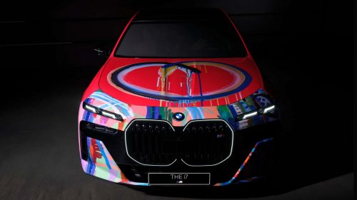 BMW i7 als mobile Leinwand auf der Frieze Seoul 2025