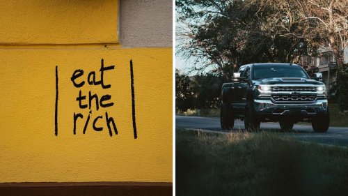 'You’re Driving a 2006 Silverado!:' Truck Driver’s Bumper Sticker Attacks ‘the Poor.’ There’s Just One Problem