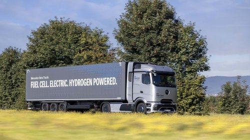 Le camion à hydrogène Mercedes-Benz NextGenH2 Truck en route vers la production