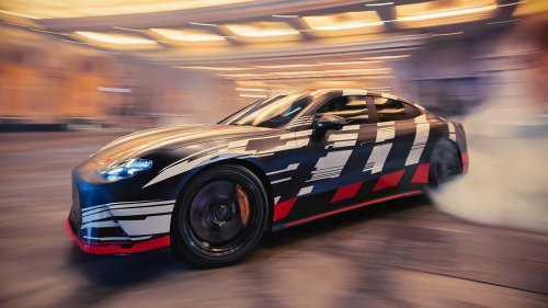 "Eines der verrücktesten Autos, die ich je gefahren bin": F1-Pilot George Russell driftet elektrischen AMG GT