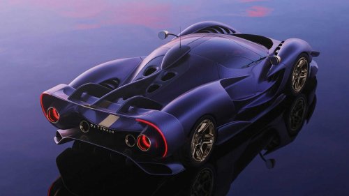 Le moteur V12 de cette De Tomaso est complètement dingue