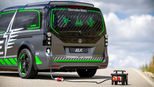 Mercedes ELF : Le véhicule de chargement expérimental
