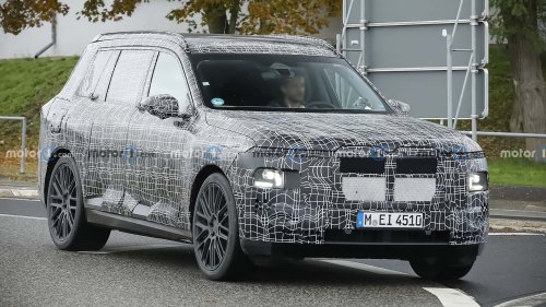 BMW X7 (2028) als Erlkönig erwischt: Dicker M-Brummer kommt