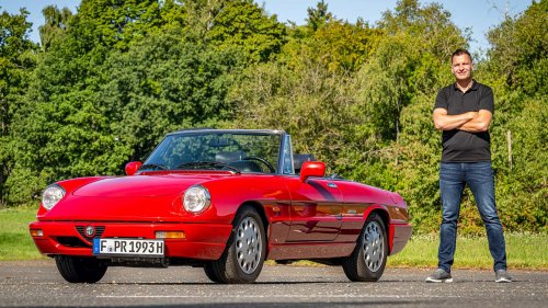 Alfa Romeo Spider (1993) im Fahrbericht: Echter Charakterkopf