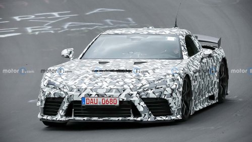 Lexus LFR: Supercar-Nachfolger des LFA erneut erwischt