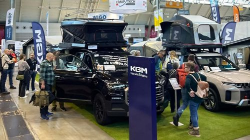 KGM zeigt Outdoor-Aufbauten auf der CMT 2026