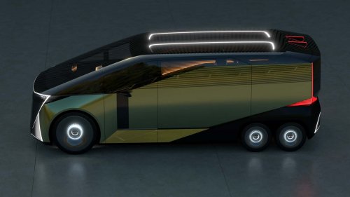 Lexus LS Concept: monovolumen premium de seis ruedas