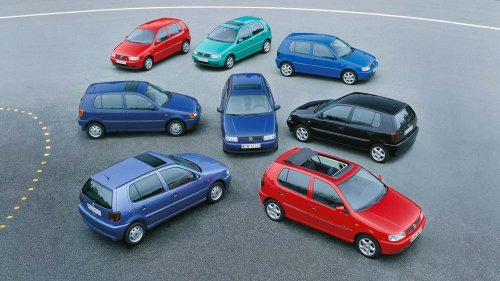 VW Polo Harlekin (1995) im Fahrbericht: Bunte Republik Deutschland