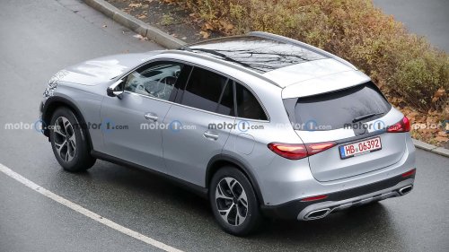 Mercedes GLC erstmals mit Facelift erwischt