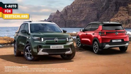 Citroen hat jetzt ein Elektroauto für unter 8.000 Euro