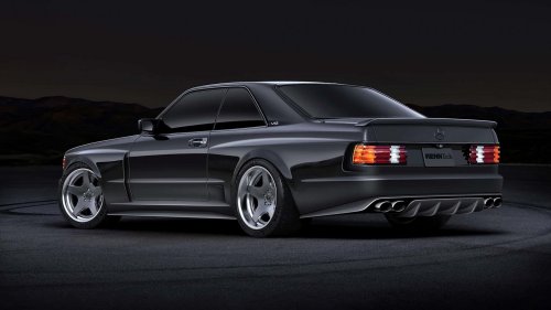This Classic Mercedes Is Getting An Awesome Widebody, V12 Makeover
