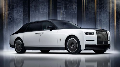 El centenario Rolls-Royce Phantom es de oro de 24 quilates