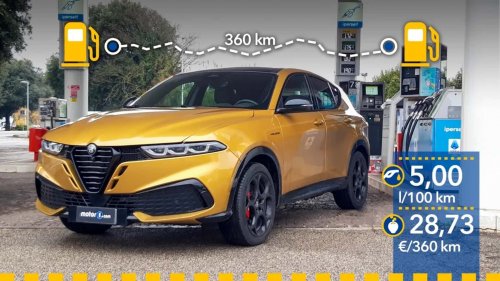 Alfa Romeo Tonale Ibrida Plug-In 2026, prueba de consumo real