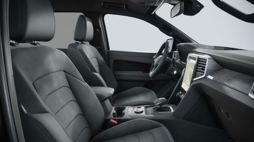 VW Amarok Dark Label: Ein Pick-up sieht schwarz