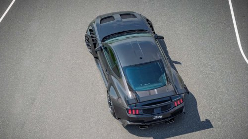 Mustang GTD Terbaru Meninggalkan Cat untuk Karbon Murni