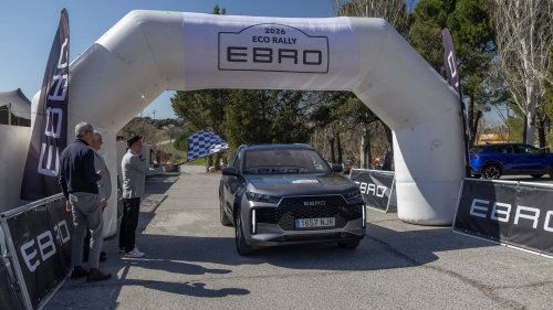 EBRO pone a prueba su gama electrificada en un Eco Rally