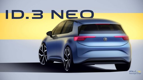 Not Yet An ID. Golf: Volkswagen ID.3 Becomes The ID.3 Neo