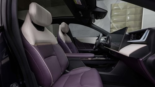 Mazda CX-6e, el interior del nuevo SUV japonés