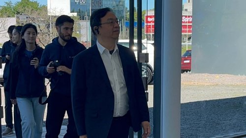 La plana mayor de BYD viajó desde China para entregar sus primeros autos en Argentina