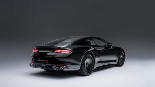 Superblack: Brabus zeigt Bentley, wo der Turbo hängt