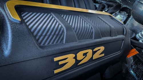 La Jeep Wrangler Willys est équipée d'un V8 de 477 ch